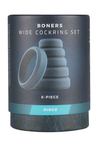 6 anneaux péniens Gris
