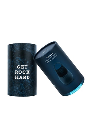 Anneau pénien vibrant Cokring Boners Stimulating Ball Pouch - Bleu