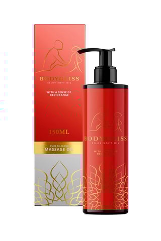 Huile de massage et lubrifiant 2-en-1 - Orange sanguine - 150 ml