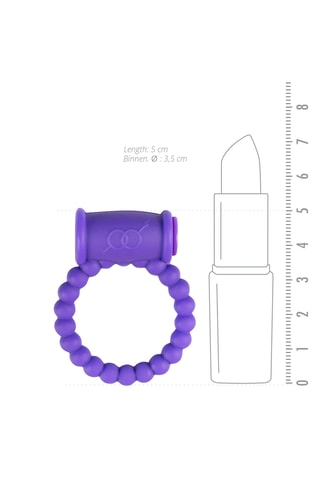 Anneau pénien vibrant - Violet