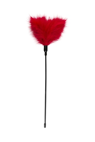 Plumeau - Noir et rouge