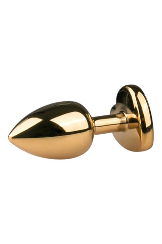 Plug anal - Doré - 6,3 cm