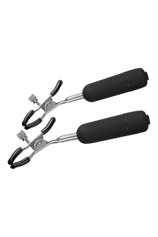 Pinces à tétons vibrantes - Noir