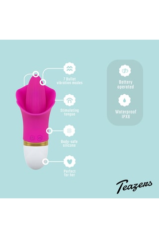 Vibromasseur clitoridien - Rose