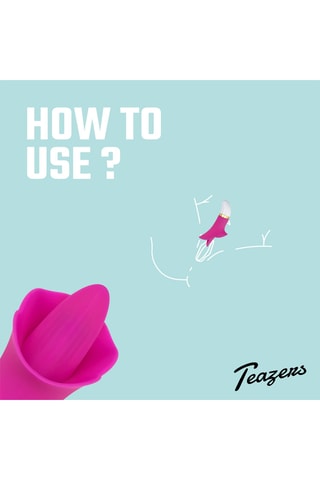 Vibromasseur clitoridien - Rose