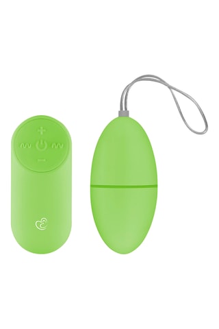 Œuf vibrant télécommandé - Vert - 6 cm