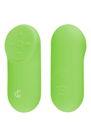Œuf vibrant télécommandé - Vert - 6 cm