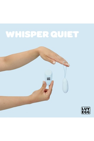 Œuf vibrant télécommandé - Bleu - 6,5 cm