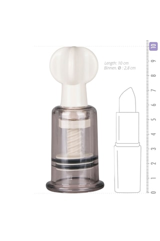 2 ventouses pour mamelons Fetish Collection - Transparent