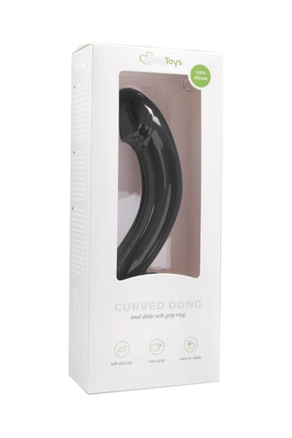 Godemiché spécial prostate - Noir - 13,5 cm