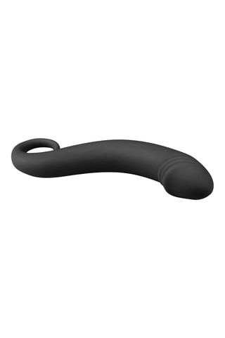 Godemiché spécial prostate - Noir - 13,5 cm