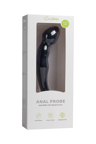 Vibromasseur prostatique - Noir - 17 cm