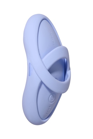 Vibromasseur en silicone - Bleu