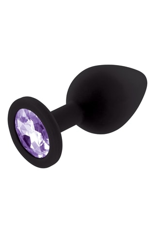 3 plugs anaux - Noir -  7, 8,2 et 9,5 cm