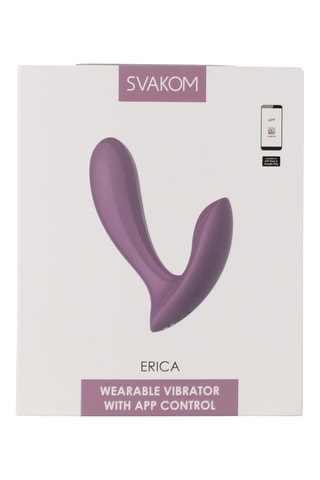 Vibromasseur Erika - 9,1 cm - Lilas