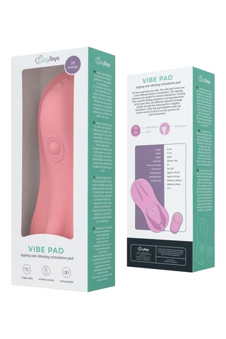 Coussin vibrant Vibe Pad - Rose