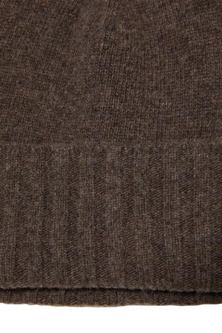 Wollen Muts - Bruin