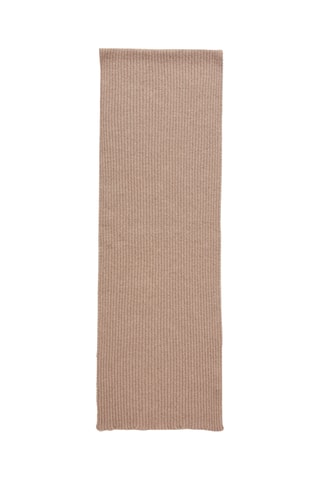 Wollen en Kasjmier Sjaal - Beige