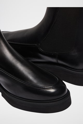 Leren Chelsea Boots - Zwart