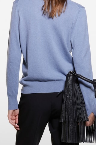 Pull en laine et cachemire - Gris