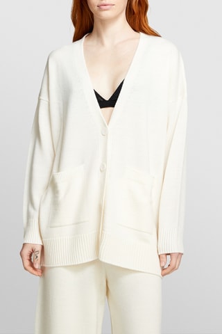 Wollen Vest - Ecru
