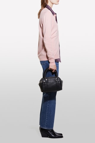 Wollen en Kasjmier Vest - Roze