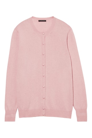 Wollen en Kasjmier Vest - Roze