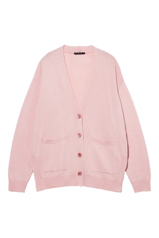 Wollen en Kasjmier Vest - Roze