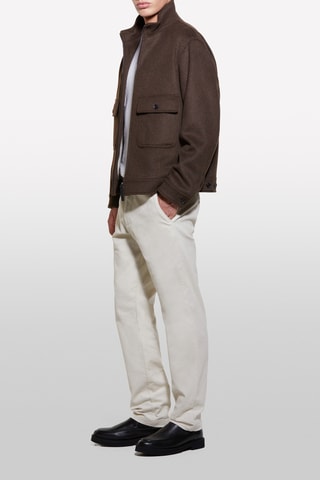 Velours Broek - Beige