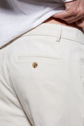 Velours Broek - Beige