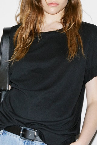 T-shirt - Zwart