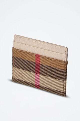 Porte-cartes en cuir Sandon - Marron