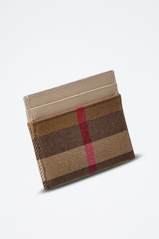 Porte-cartes en cuir Sandon - Marron