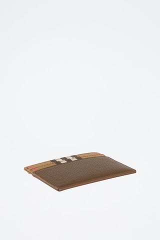 Porte-cartes en cuir Sandon - Marron