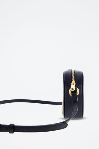 Sac bandoulière en cuir Camera  - Marron