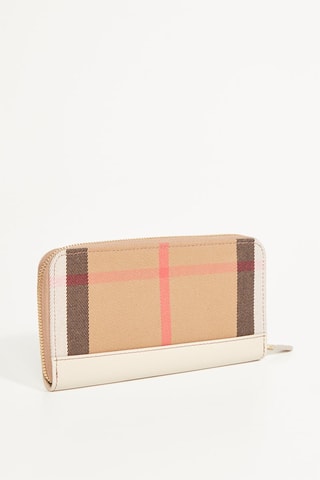 Compagnon en cuir LG ZIP - Beige