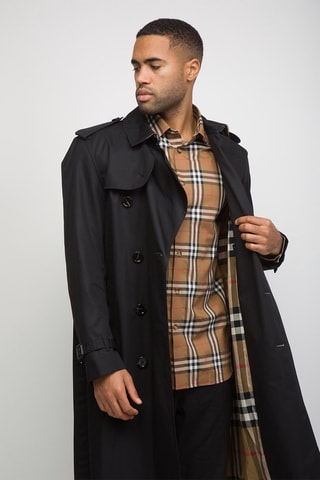 Trench Brockham Long - Noir