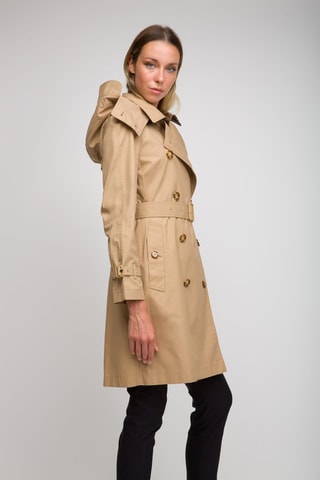 Trench à capuche Amberford - Beige
