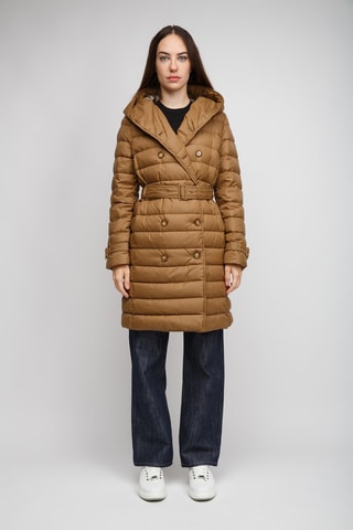 Manteau à capuche Witley Brown - Marron