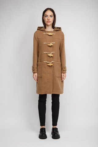 Manteau en laine Belfield Brown - Marron