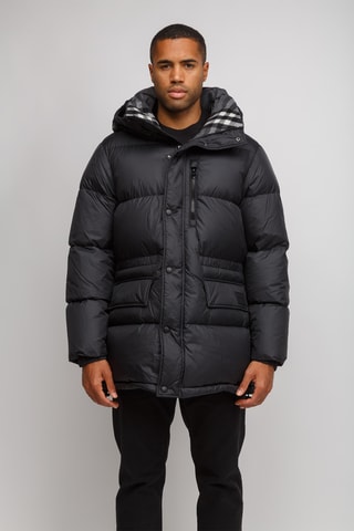 Doudoune à capuche Haworth Black - Noir