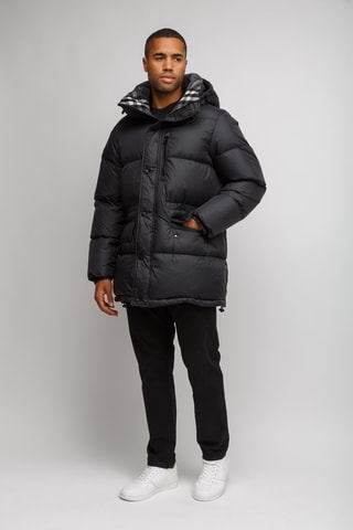 Doudoune à capuche Haworth Black - Noir