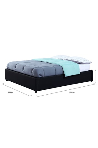 Lit coffre avec sommier Otto - Couchage 140 x 190 cm
