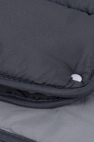 Couette double extra chaude - 4 saisons - microfibres -  200 + 300 g/m² + oreiller(s) moelleux 500 g/m²
