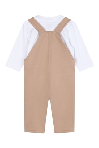 Salopette et t-shirt - Beige et blanc - Timberland