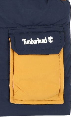 Doudoune sans manches - Bleu marine et moutarde - Timberland