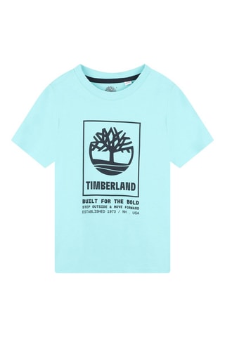 T-shirt en coton biologique - Ciel - Timberland