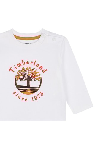 T-shirt en coton biologique - Blanc - Timberland