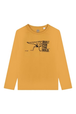 T-shirt en coton biologique - Moutarde - Timberland