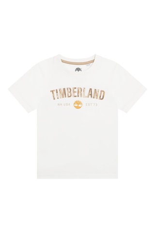 T-shirt en coton biologique - Blanc - Timberland